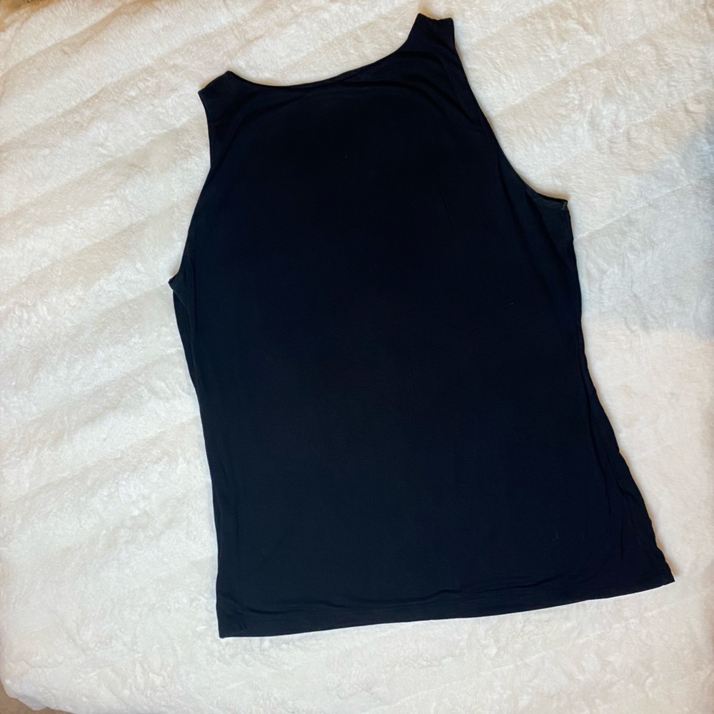INC International Concepts black tank top